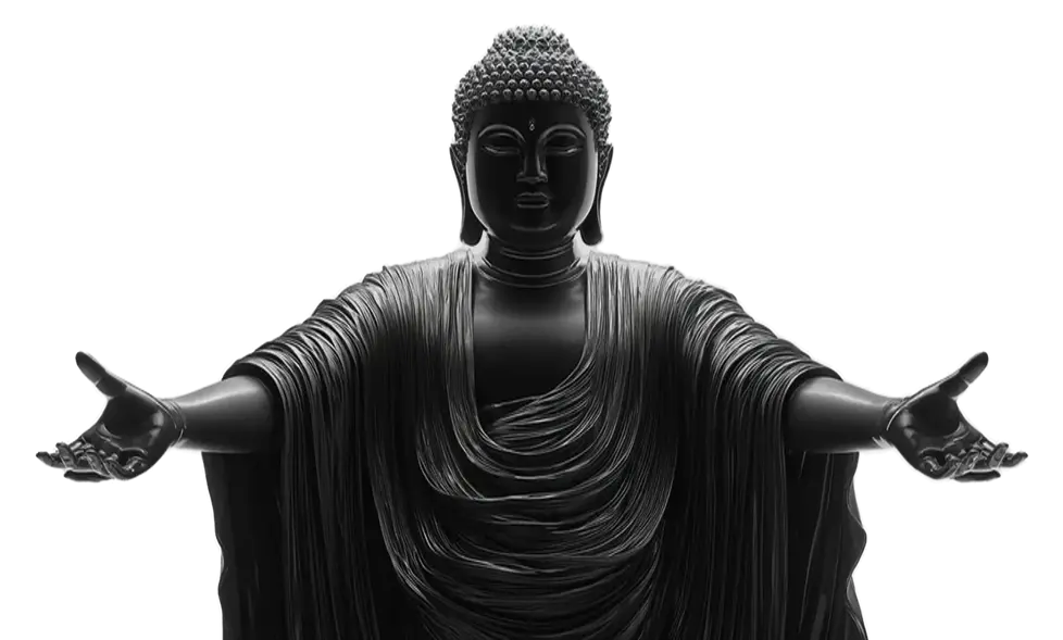 Статуя Будды - декоративный элемент